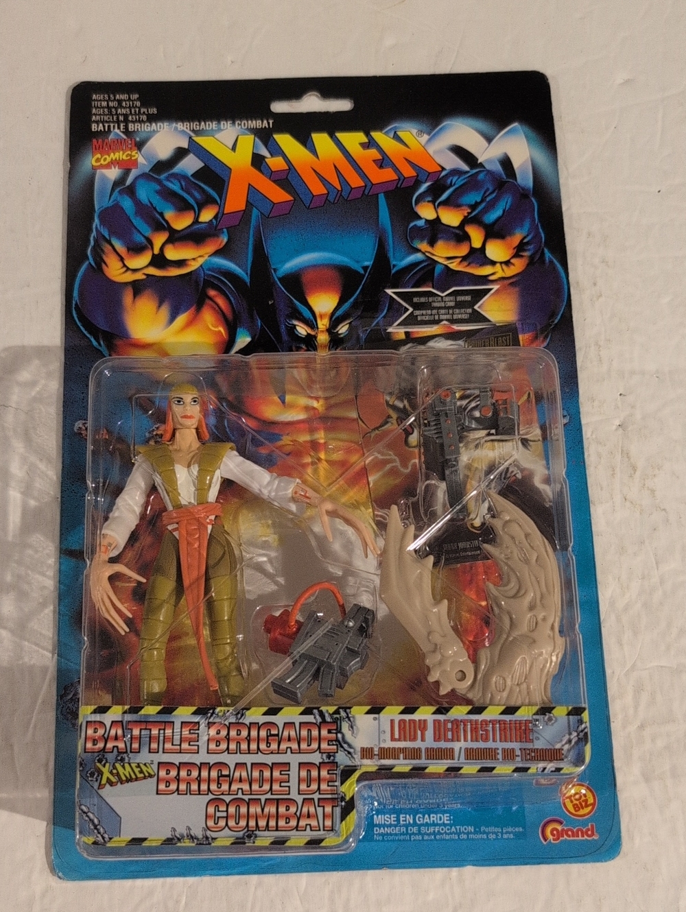 X-Men Battle Brigade Lady Deathstrike Action Figure Marvel Comics New